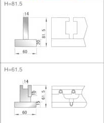 3U,4V下模/各種下模用模座